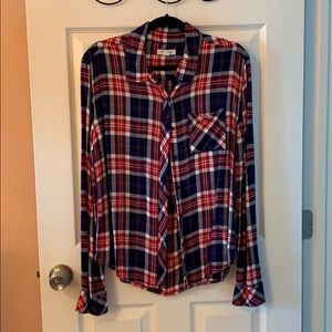 Red, White, & Blue Button Down